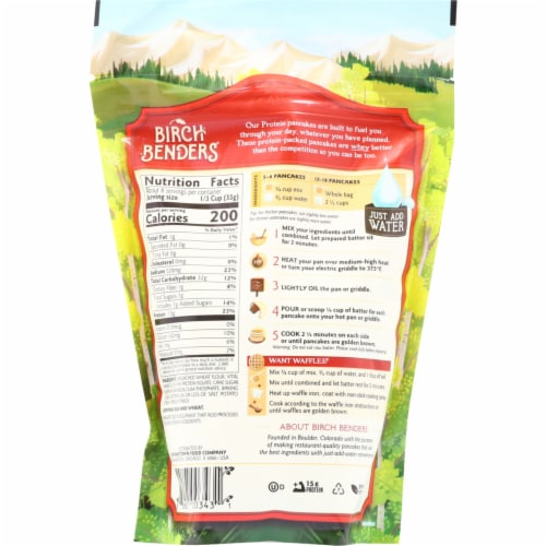 Birch Benders Protein Pancake & Waffle Mix Perspective: bottom