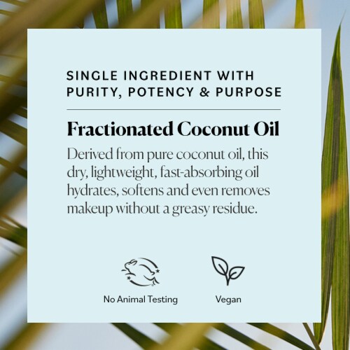 Sky Organics™ Fractionated Coconut Oil Perspective: bottom