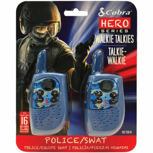 Cobra HE130B Walkie Talkies Two-Way Radios Toy for Kids Perspective: bottom