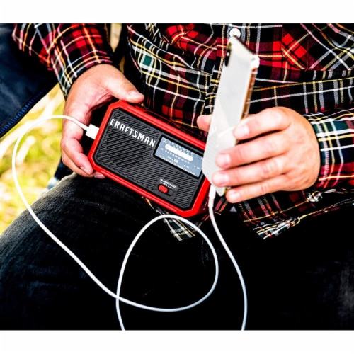 Craftsman CMXZRAZW822 Emergency Weather Alert Radio with Battery Backup