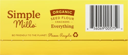 Simple Mills® Organic Everything Seed Flour Crackers Perspective: bottom