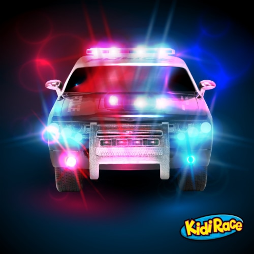 Kidirace RC Police Car Toy w Lights Sirens Boys Rechargeable Cop Car 14.5 H 6.5 L 7.25 W Baker s