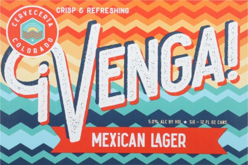 Cerveceria Colorado Venga Mexican Lager Perspective: bottom