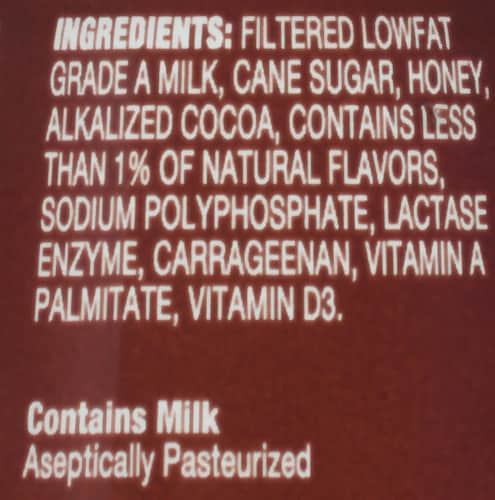 Core Power Chocolate Protein Shake Perspective: bottom