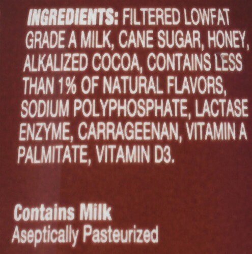 Core Power Chocolate Protein Shake Perspective: bottom