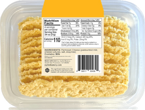 Joyfull Bakery® Original Parmesan Crisps Perspective: bottom