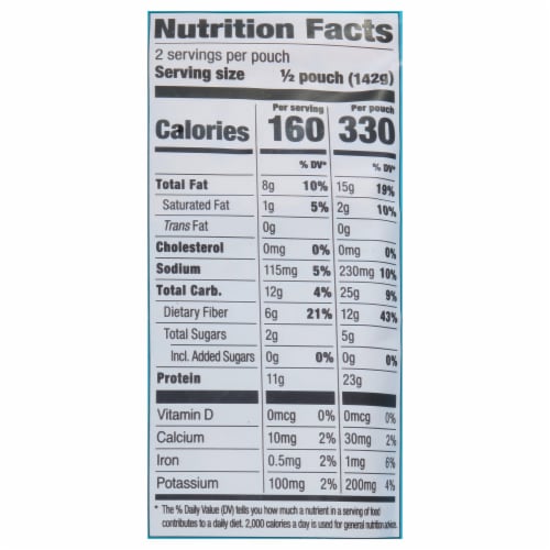 The Good Bean® Heat & Eat Low Carb Black Soy Beans Chili Perspective: bottom