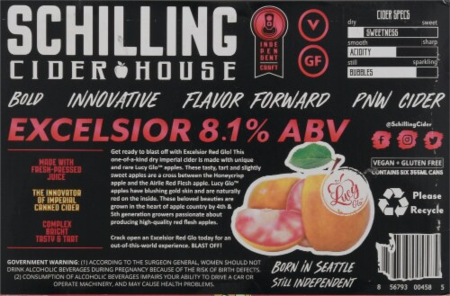 Schilling Excelsior Hard Cider Perspective: bottom