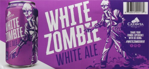 Catawba Brewing Co. White Zombie White Ale Perspective: bottom