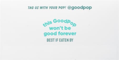 Goodpop Organic Dairy Free Orange N' Cream Frozen Dessert Pops Perspective: bottom