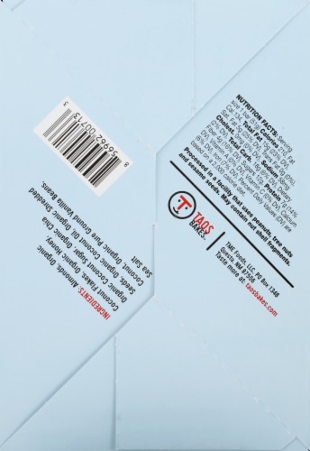 Taos Bakes™ Gluten-Free Toasted Coconut & Vanilla Bean Bars Perspective: bottom