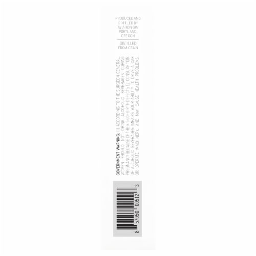 Aviation Gin/Genever American Gin Perspective: bottom