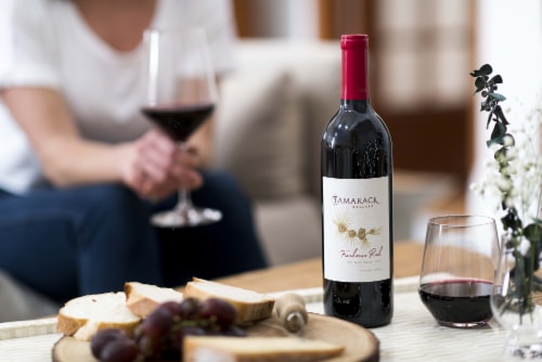 Tamarack Cellars Firehouse Washington Red Wine Perspective: bottom