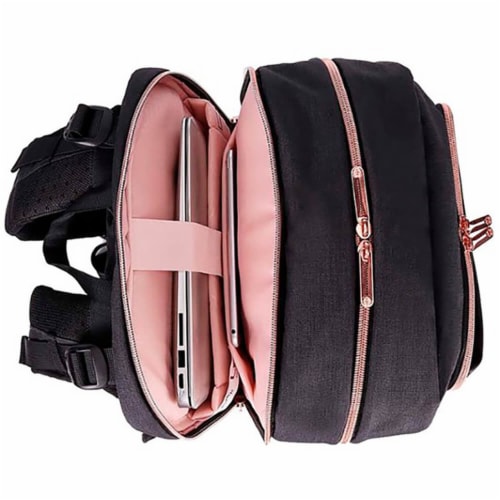 Swissdigital SD100601 Katy Rose Backpack - Black And Rose Gold, 1 - Kroger