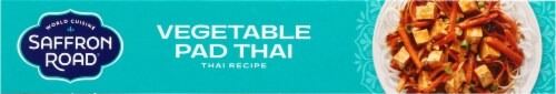 Saffron Road® Vegetable Pad Thai with Rice Noodles Gluten-Free Frozen Meal Perspective: bottom