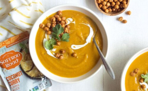 Saffron Road® Coconut Curry Korma Gluten-Free Simmer Sauce Perspective: bottom