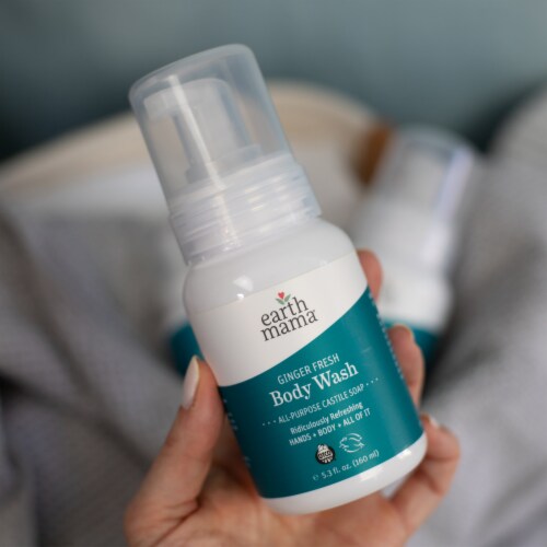 Earth Mama® Ginger Fresh Body Wash Perspective: bottom