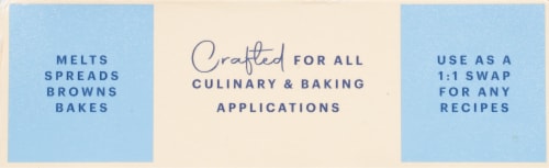 Miyoko's Creamery European Style Unsalted Plant Milk Butter Perspective: bottom