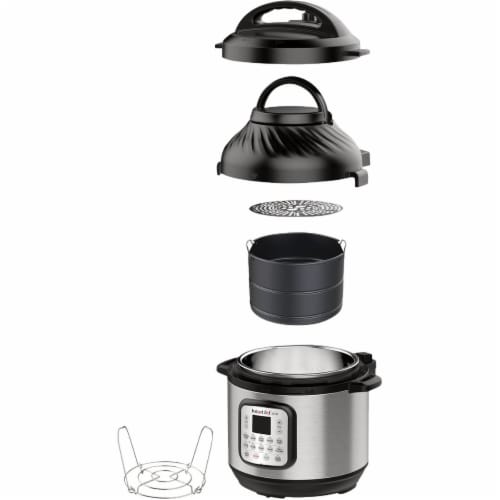 Instant Pot Silver 8 qt. Stainless Steel Duo Plus Multi-Use