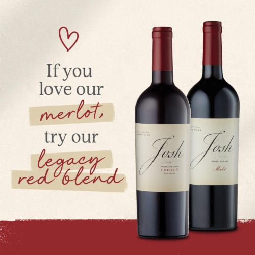 Josh Cellars Merlot California Red Wine Perspective: bottom