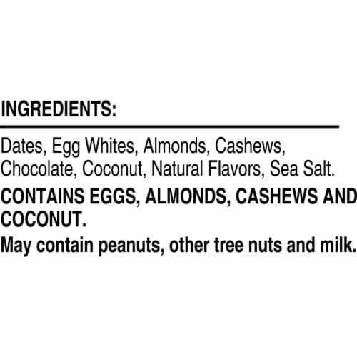 RXBAR Coconut Chocolate Protein Bar Perspective: bottom