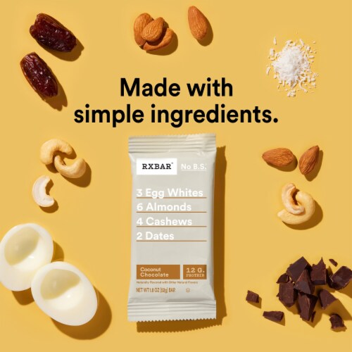RXBAR® Coconut Chocolate Protein Bars Perspective: bottom