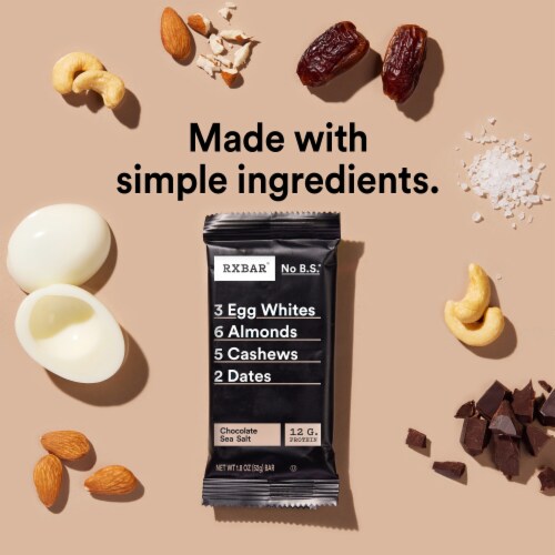 RXBAR® Chocolate Sea Salt Protein Bars Perspective: bottom
