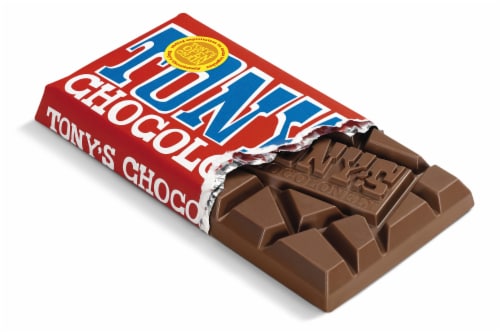 Tony's Chocolonely® Milk Chocolate Bar Perspective: bottom