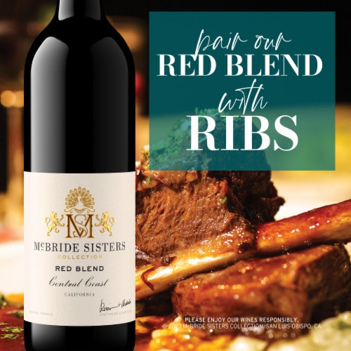 McBride Sisters Wine Red Wine Blend Perspective: bottom