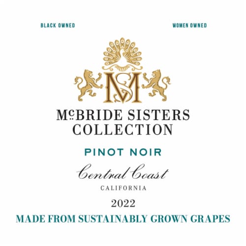 McBride Sisters Collection Pinot Noir California Red Wine Perspective: bottom