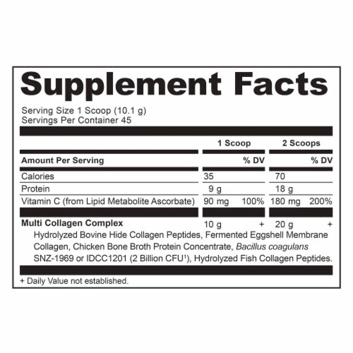 Ancient Nutrition Multi Collagen Protein Powder Perspective: bottom