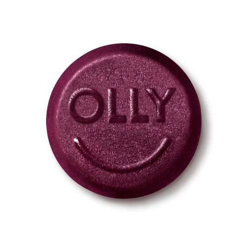 OLLY Sleep Blackberry Flavor Gummy Supplement Melatonin 3mg Perspective: bottom