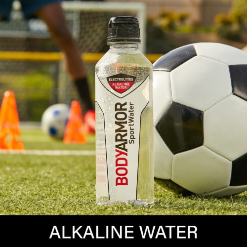 BODYARMOR SportWater Electrolyte Sports Drink Bottle Perspective: bottom