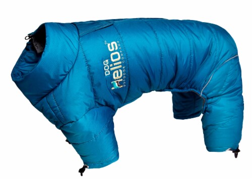 Dog Helios Thunder crackle Full Body Waded Plush Adjustable and 3M Reflective Dog Jacket Small QFC