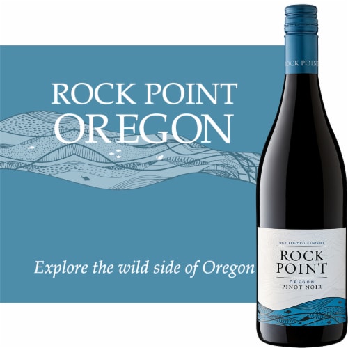 Oregon Del Rio Vineyard Rock Point Pinot Noir Wine Perspective: bottom
