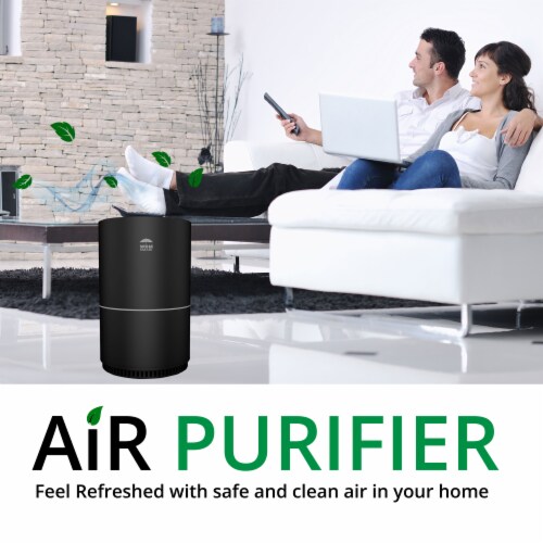 WBM International Air Purifier - Black Perspective: bottom