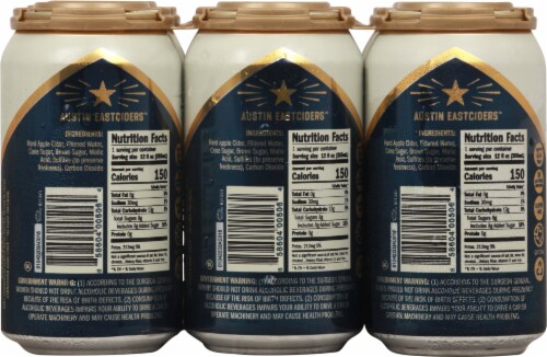 Austin Eastciders Original Dry Cider Perspective: bottom