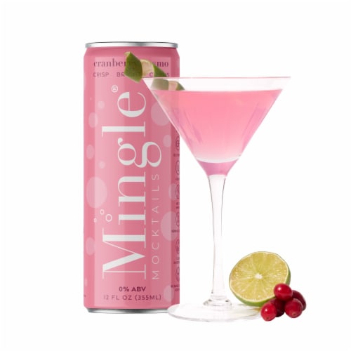 Mingle® Mocktails Non-Alcoholic Cranberry Cosmo Perspective: bottom