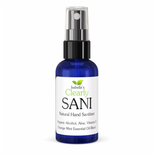 Clearly SANI, Organic Cane Alcohol Hand Sanitizer in Orange Mint (Set of 2) Perspective: bottom