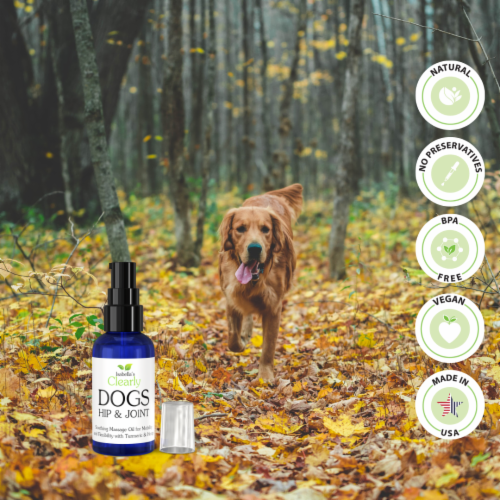 Clearly HIP JOINT for Dogs A Soothing Massage Oil for Mobility and Flexibility 2 Fl Oz Ralphs