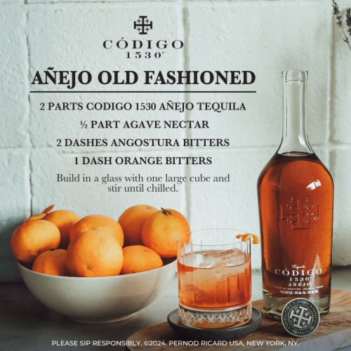 Codigo 1530 Tequila Anejo Perspective: bottom