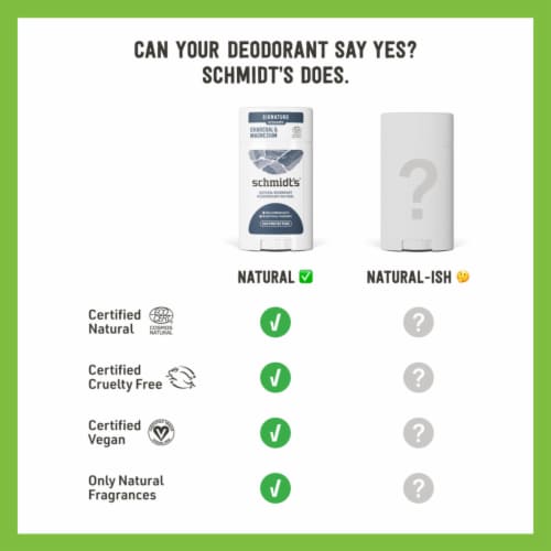 Schmidt's Lavender & Sage Aluminum Free Natural Deodorant Perspective: bottom