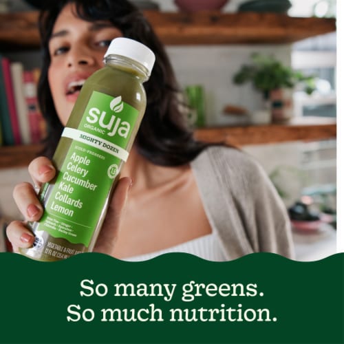 Suja Organic Mighty Dozen Cold Pressed Juice Drink Perspective: bottom