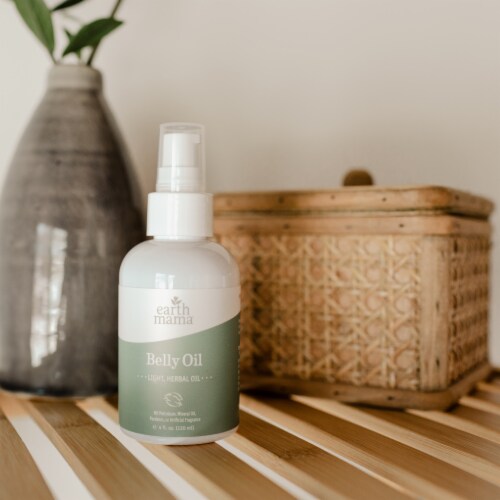 Earth Mama® Belly Oil Perspective: bottom