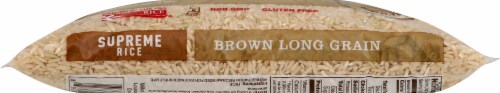 Supreme Brown Long Grain Rice Perspective: bottom