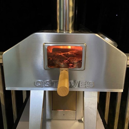 QStoves Qubestove Portable Outdoor Pizza Oven and Stove w/ Rotating