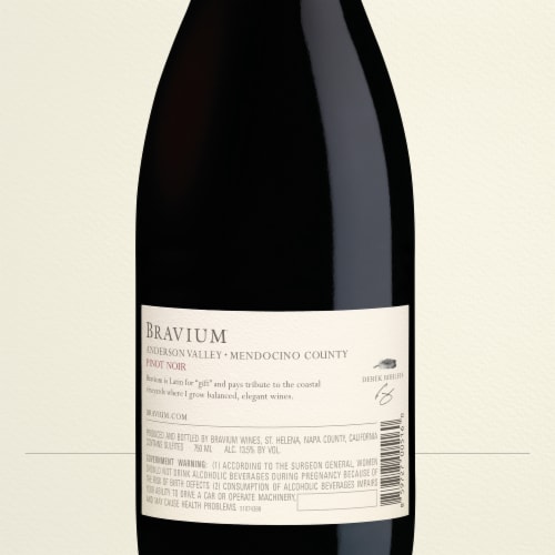 Bravium Anderson Valley Pinot Noir Perspective: bottom