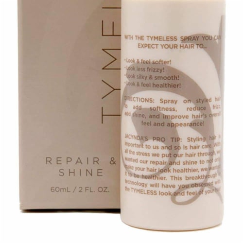 TYME TYMELESS Repair and Shine Spray Conditioning Treatment for Hair, 2 Ounce Perspective: bottom