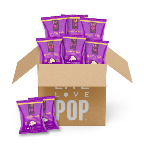 Live Love Pop Truffle Salt Popcorn Perspective: bottom