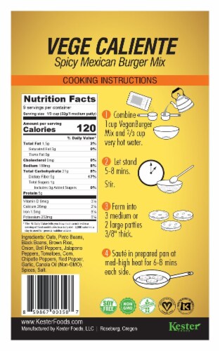 Vegan Burger 4-Pack - Veggie Six, B.B. & Ohh!, Vege Caliente, & Viva Italiano Perspective: bottom